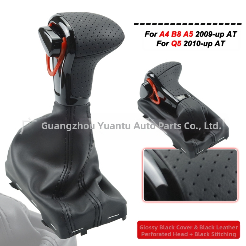 Sobib Audi A3 A4 B8 A5 A6 C6 Q5 automaatkäigukasti käigukangi tolmukattega käsikuuliga käigukangile