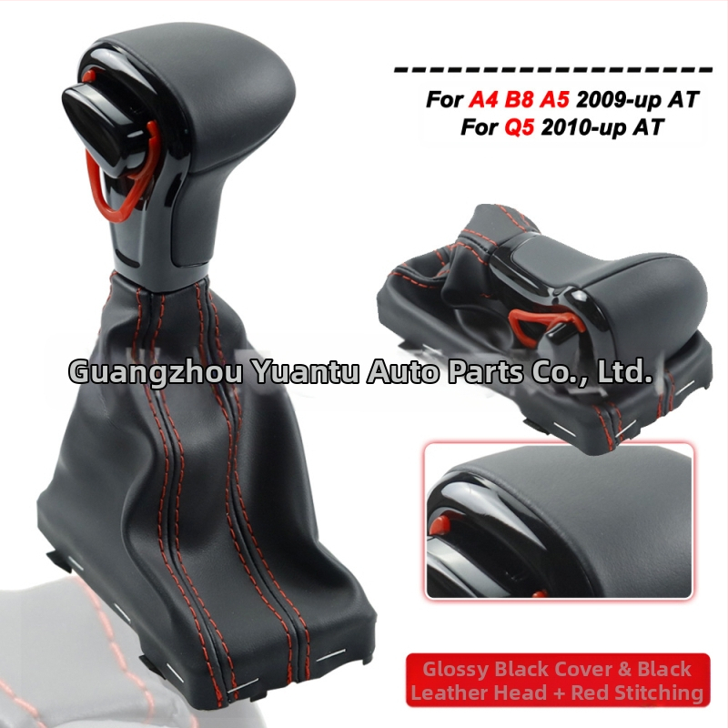 Sobib Audi A3 A4 B8 A5 A6 C6 Q5 automaatkäigukasti käigukangi tolmukattega käsikuuliga käigukangile