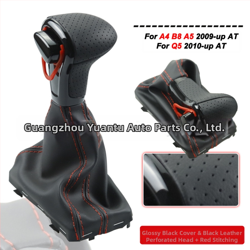 Sobib Audi A3 A4 B8 A5 A6 C6 Q5 automaatkäigukasti käigukangi tolmukattega käsikuuliga käigukangile