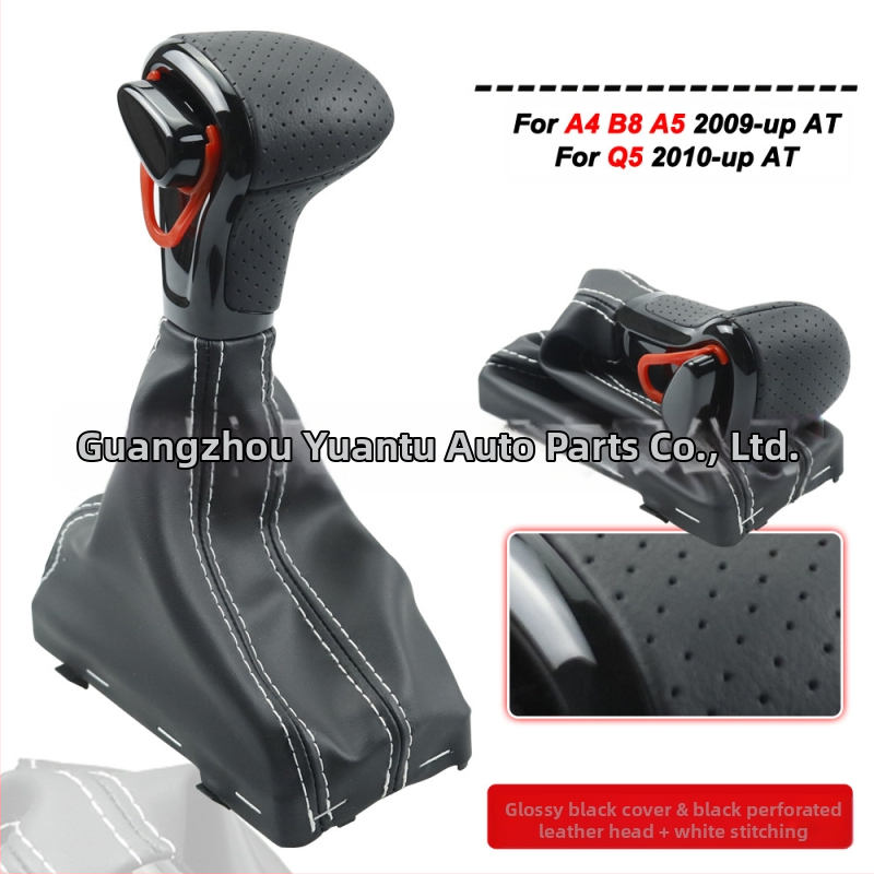 Sobib Audi A3 A4 B8 A5 A6 C6 Q5 automaatkäigukasti käigukangi tolmukattega käsikuuliga käigukangile