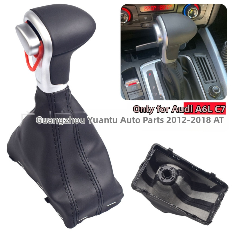 Sobib Audi A3 A4 B8 A5 A6 C6 Q5 automaatkäigukasti käigukangi tolmukattega käsikuuliga käigukangile