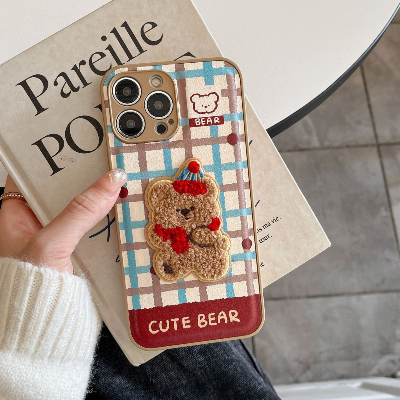 Huawei mate70pro stereo punase salliga karu-jänese telefoniümbris Pura70 multifilmiga Jaapani ja Korea kaitseümbris naistele