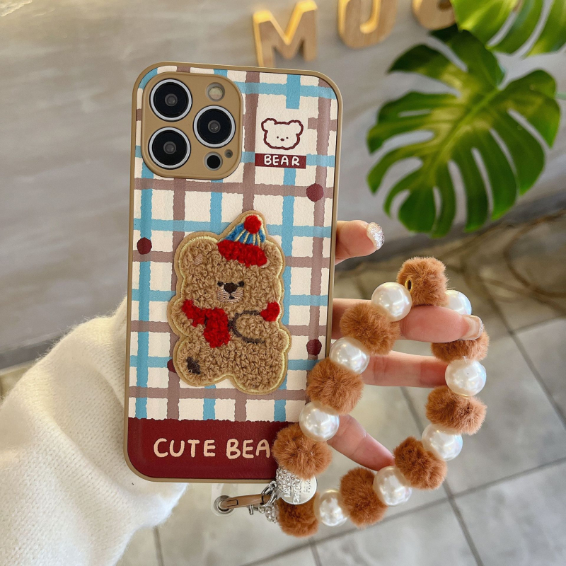 Huawei mate70pro stereo punase salliga karu-jänese telefoniümbris Pura70 multifilmiga Jaapani ja Korea kaitseümbris naistele