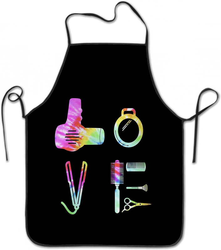 Veekindel luksuslik põll digitaaltrükiga juuksuri juuksuri põll juuksurisalongi juuksuripood määrdumiskindlad tööriided