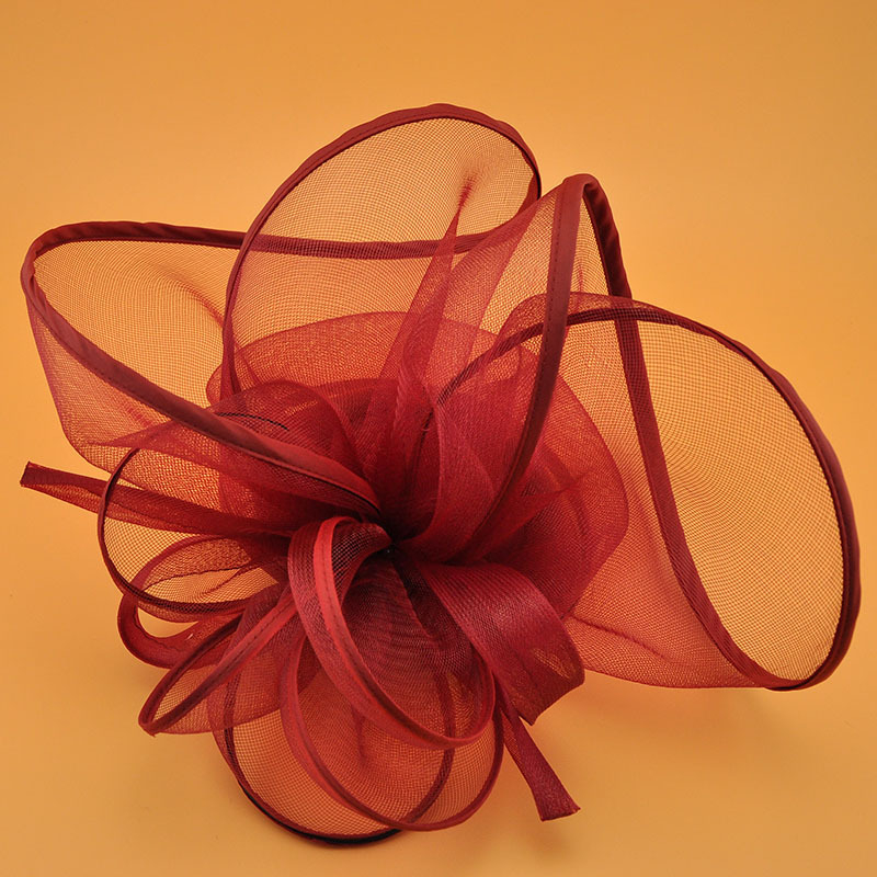 Amazon Explosions võrgust peakatted Euroopa ja Ameerika ehted Hobuste võiduajamise festivali kaunistused Pruudi peakate Lillede sulgedega peakatted Juuste aksessuaarid