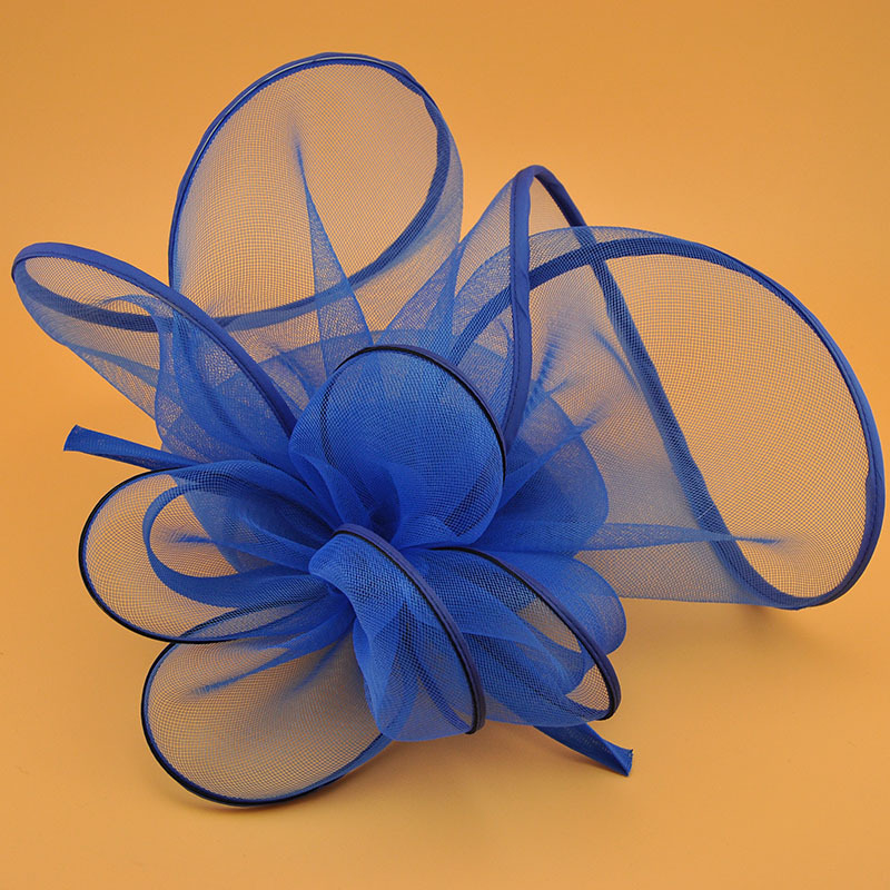 Amazon Explosions võrgust peakatted Euroopa ja Ameerika ehted Hobuste võiduajamise festivali kaunistused Pruudi peakate Lillede sulgedega peakatted Juuste aksessuaarid