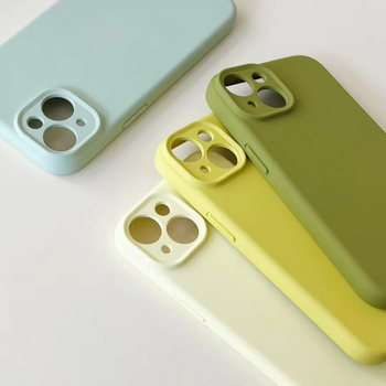 Piemērots Apple 15Pro šķidrā magnētiskā silikona maciņam Iphone14/13Promax Pure Color 16 universālajam aizsargmaciņam