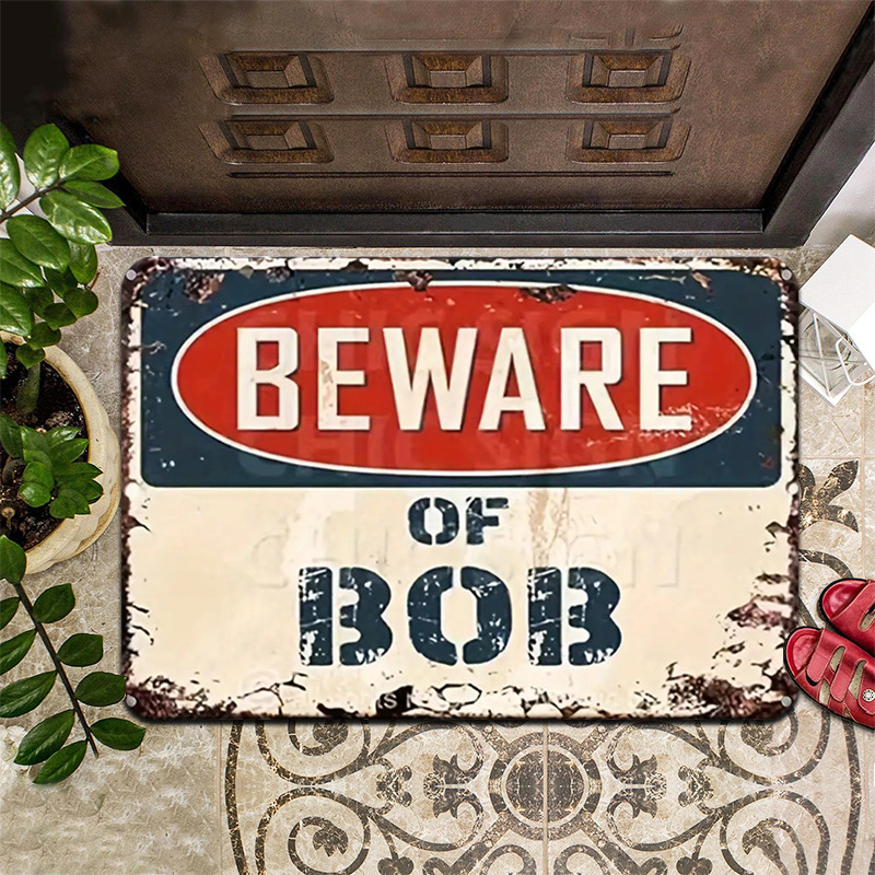 laos temu Naljakas tekst põrandamatt välistingimustes kasutamiseks Kodu sissepääsu uksematt Mustust mitteläbilaskev kulumiskindel põrandamatt sildistamine