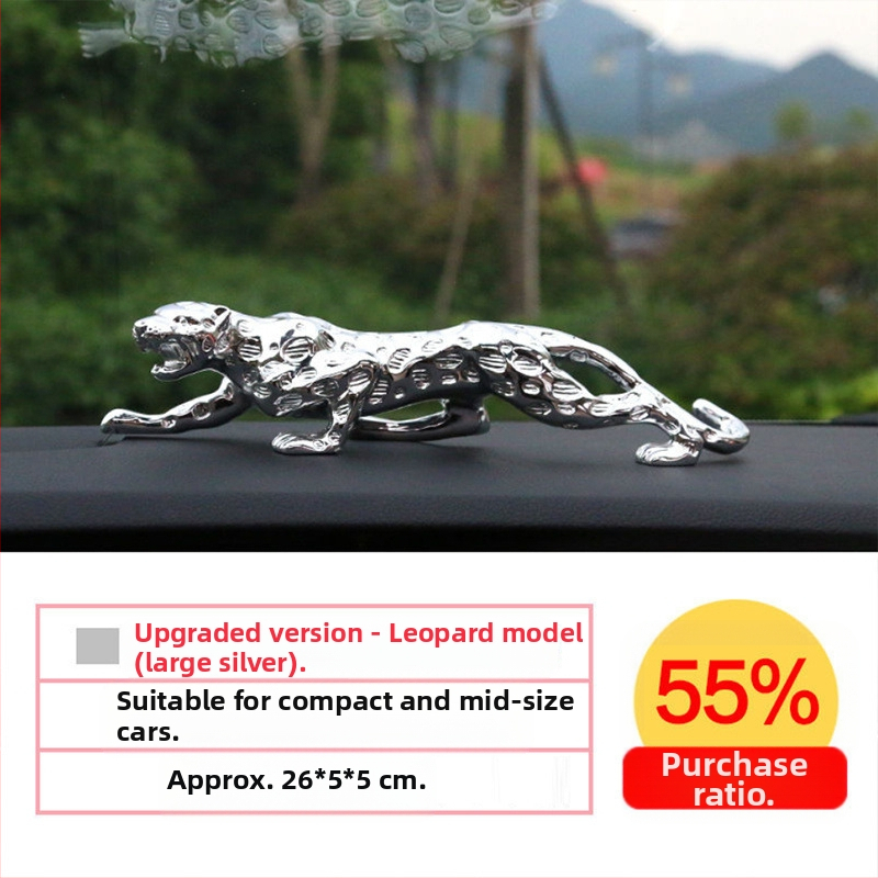 Dominuojantys automobilių papuošalai, leopardo rašto kūrybingi centrinės konsolės automobiliai, vyriški kvepalai, sėdynių papuošalai, automobilių dekoracijos