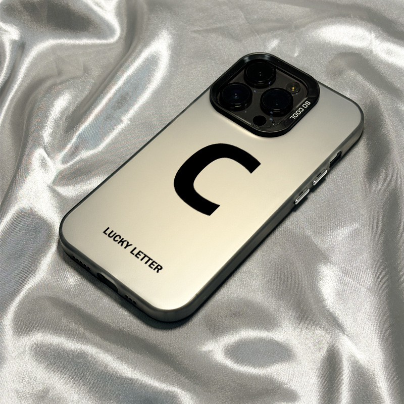 Sobib Apple 15Promaxi mobiiltelefoni ümbrisele, uuele iPhone 14-le, trendikale brändile, lihtsale õnnetähele, 13, klassikalisele 12-le.