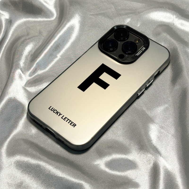 Sobib Apple 15Promaxi mobiiltelefoni ümbrisele, uuele iPhone 14-le, trendikale brändile, lihtsale õnnetähele, 13, klassikalisele 12-le.