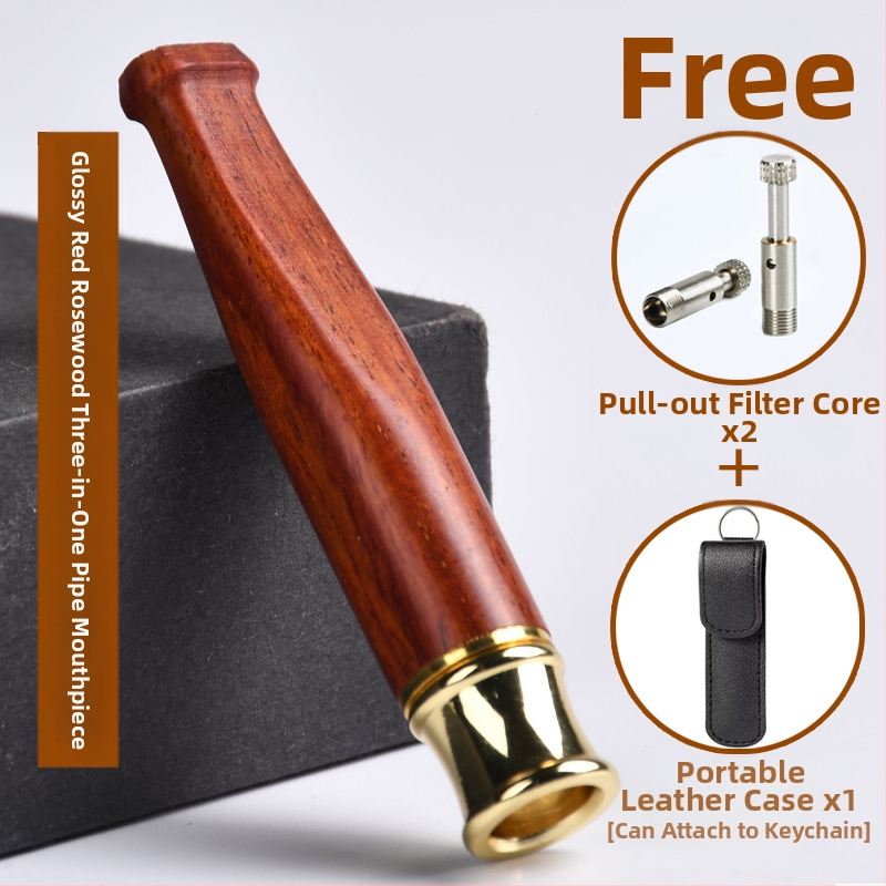 Jinsinan täispuidust sigaretifiltri sigaretihoidja filter jäme, keskmine ja peen, kolmeotstarbeline, tsirkulatsioonitüüpi, pestav