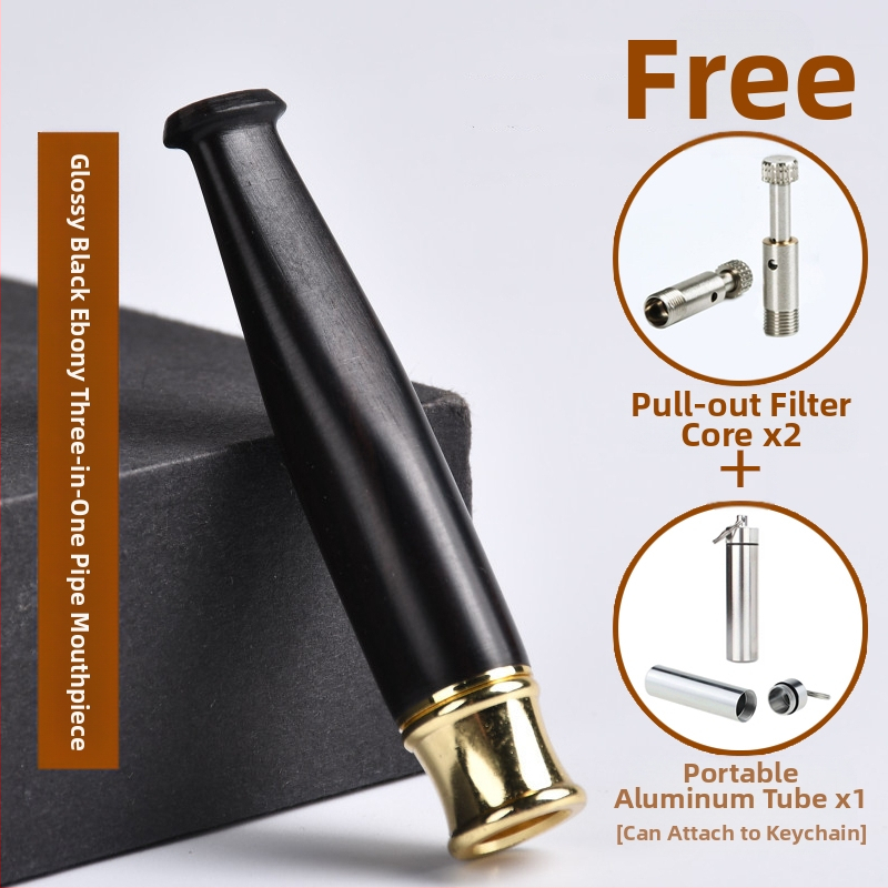 Jinsinan täispuidust sigaretifiltri sigaretihoidja filter jäme, keskmine ja peen, kolmeotstarbeline, tsirkulatsioonitüüpi, pestav