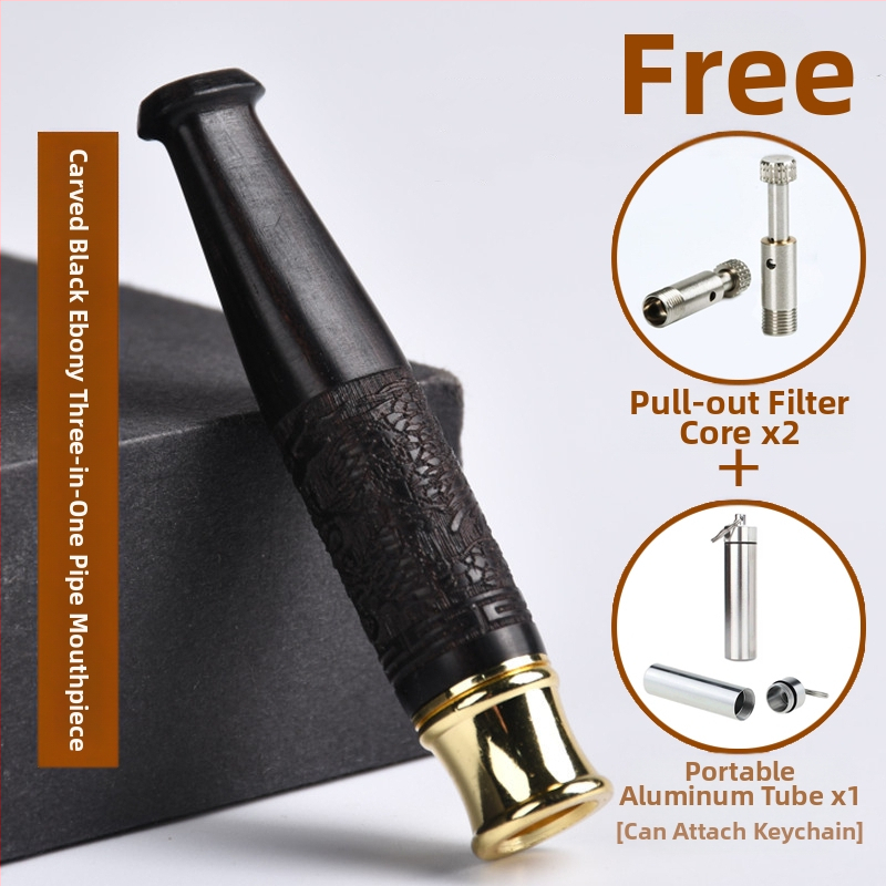 Jinsinan täispuidust sigaretifiltri sigaretihoidja filter jäme, keskmine ja peen, kolmeotstarbeline, tsirkulatsioonitüüpi, pestav