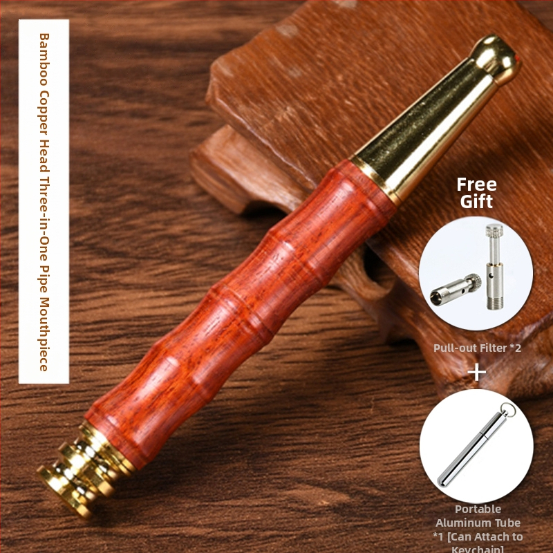 Jinsinan täispuidust sigaretifiltri sigaretihoidja filter jäme, keskmine ja peen, kolmeotstarbeline, tsirkulatsioonitüüpi, pestav