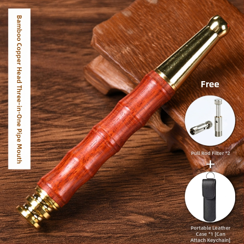 Jinsinan täispuidust sigaretifiltri sigaretihoidja filter jäme, keskmine ja peen, kolmeotstarbeline, tsirkulatsioonitüüpi, pestav