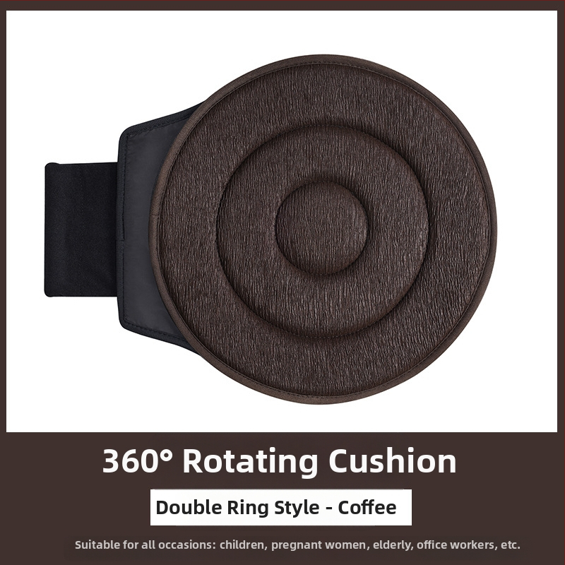 Piiriülene hulgimüügi 360° pöörlev autoistmepadi eakatele ja rasedatele naistele, nelja aastaaja universaalne multifunktsionaalne mobiilne autoistmepadi