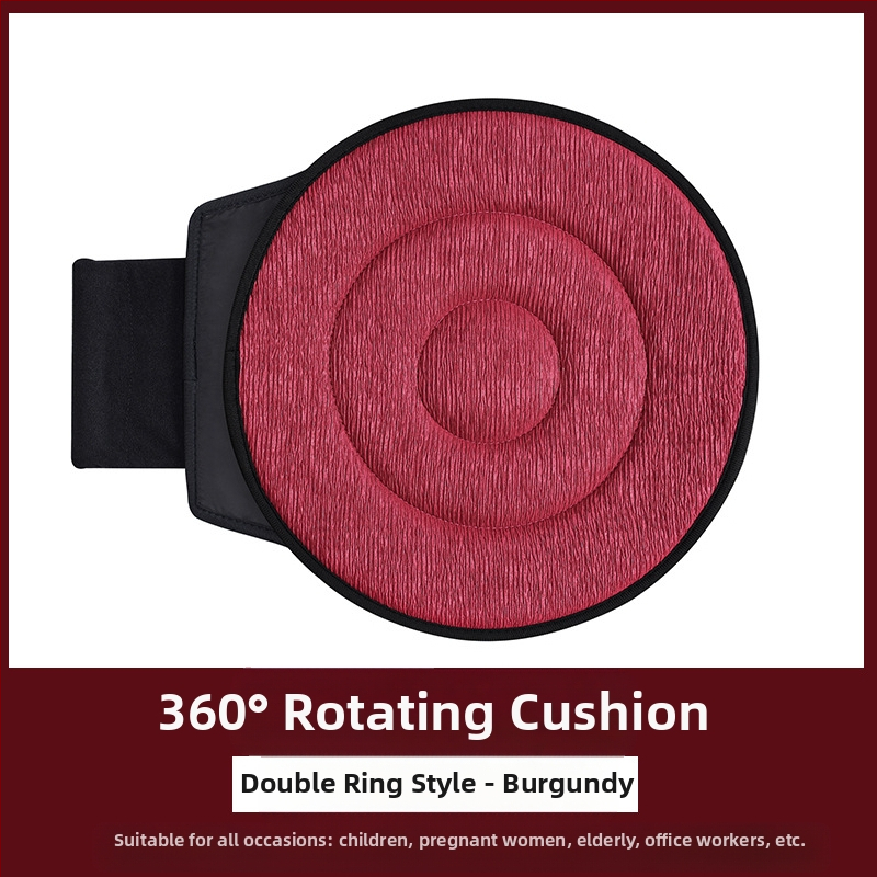 Piiriülene hulgimüügi 360° pöörlev autoistmepadi eakatele ja rasedatele naistele, nelja aastaaja universaalne multifunktsionaalne mobiilne autoistmepadi