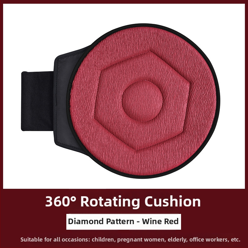 Piiriülene hulgimüügi 360° pöörlev autoistmepadi eakatele ja rasedatele naistele, nelja aastaaja universaalne multifunktsionaalne mobiilne autoistmepadi