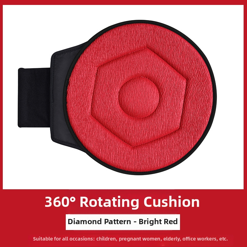 Piiriülene hulgimüügi 360° pöörlev autoistmepadi eakatele ja rasedatele naistele, nelja aastaaja universaalne multifunktsionaalne mobiilne autoistmepadi