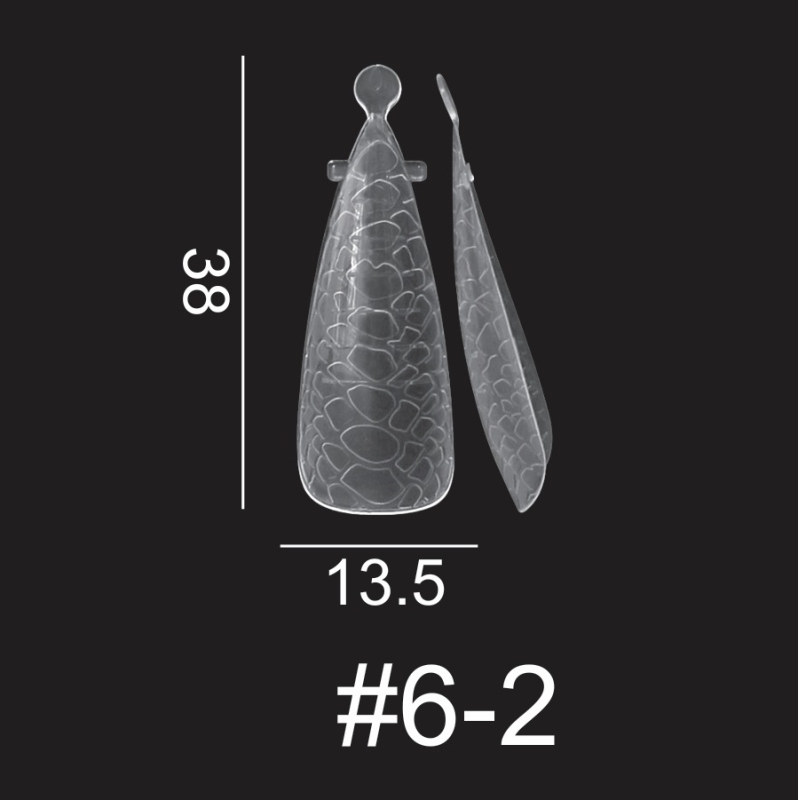 Piiriülene küünekunsti kristallvorm kristallpikendus paberivaba kiire fototeraapia küünepikendus 120 maduvorm