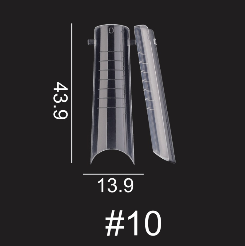 Piiriülene küünekunsti kristallvorm kristallpikendus paberivaba kiire fototeraapia küünepikendus 120 maduvorm