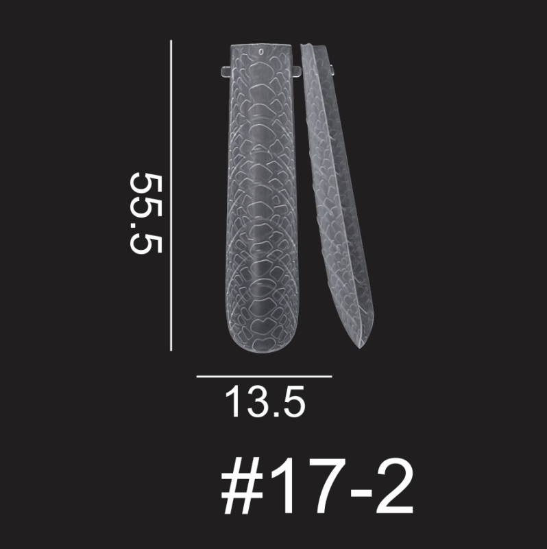 Piiriülene küünekunsti kristallvorm kristallpikendus paberivaba kiire fototeraapia küünepikendus 120 maduvorm