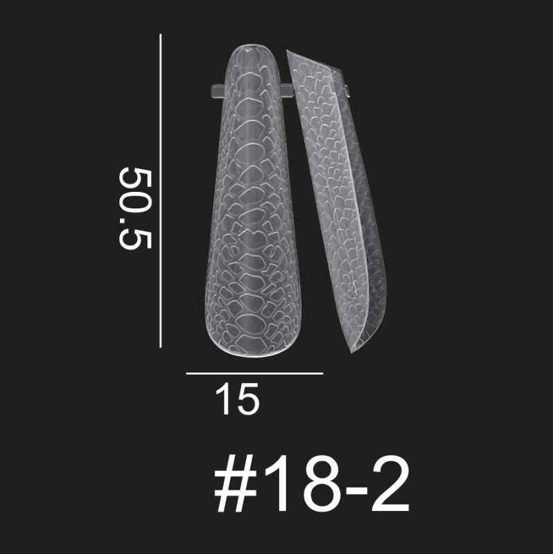 Piiriülene küünekunsti kristallvorm kristallpikendus paberivaba kiire fototeraapia küünepikendus 120 maduvorm