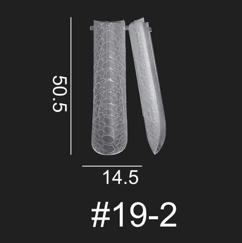 Piiriülene küünekunsti kristallvorm kristallpikendus paberivaba kiire fototeraapia küünepikendus 120 maduvorm