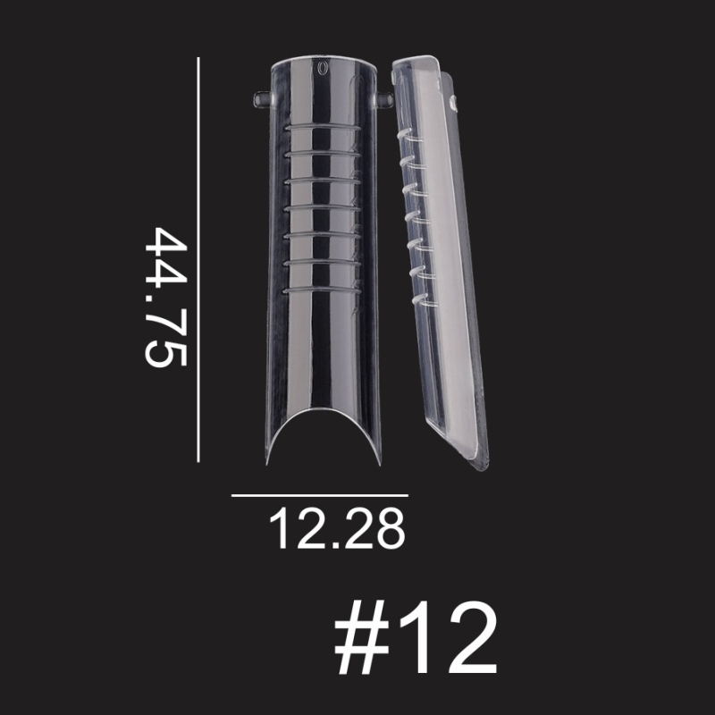 Piiriülene küünekunsti kristallvorm kristallpikendus paberivaba kiire fototeraapia küünepikendus 120 maduvorm