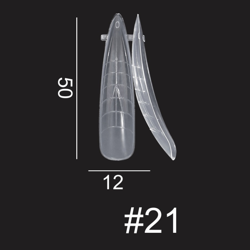Piiriülene küünekunsti kristallvorm kristallpikendus paberivaba kiire fototeraapia küünepikendus 120 maduvorm