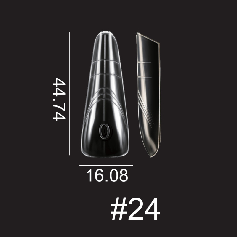 Piiriülene küünekunsti kristallvorm kristallpikendus paberivaba kiire fototeraapia küünepikendus 120 maduvorm