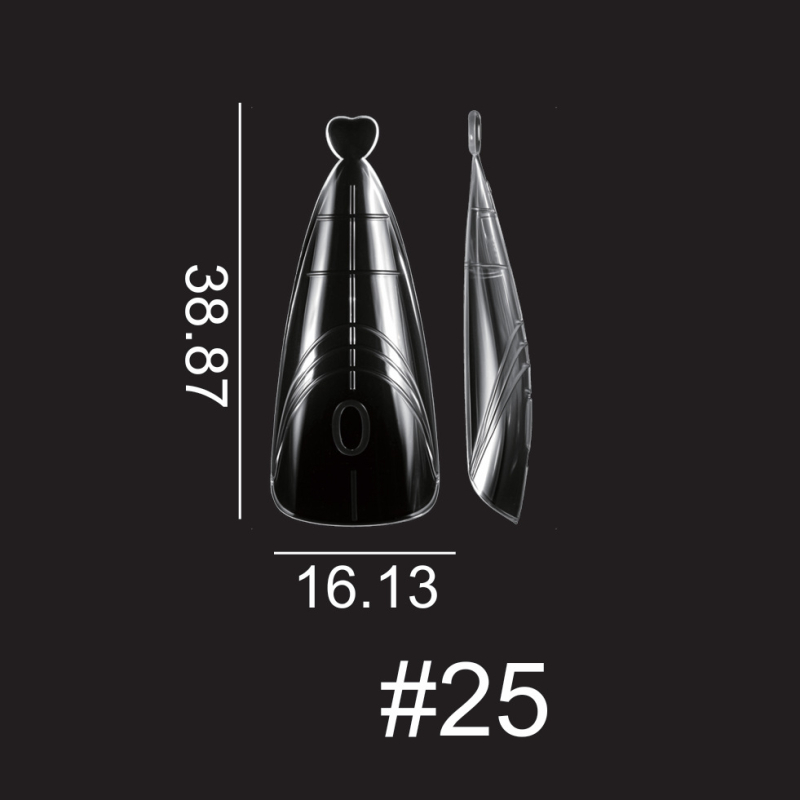 Piiriülene küünekunsti kristallvorm kristallpikendus paberivaba kiire fototeraapia küünepikendus 120 maduvorm