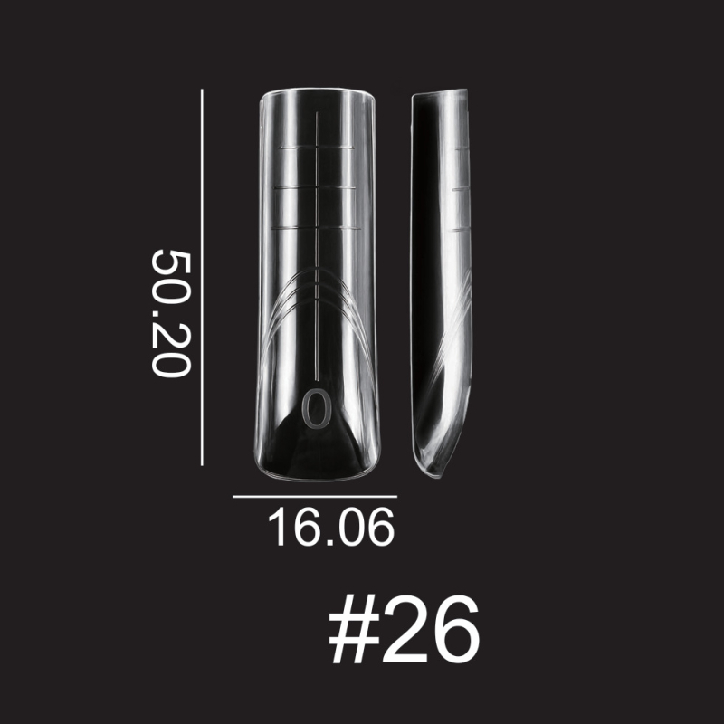 Piiriülene küünekunsti kristallvorm kristallpikendus paberivaba kiire fototeraapia küünepikendus 120 maduvorm