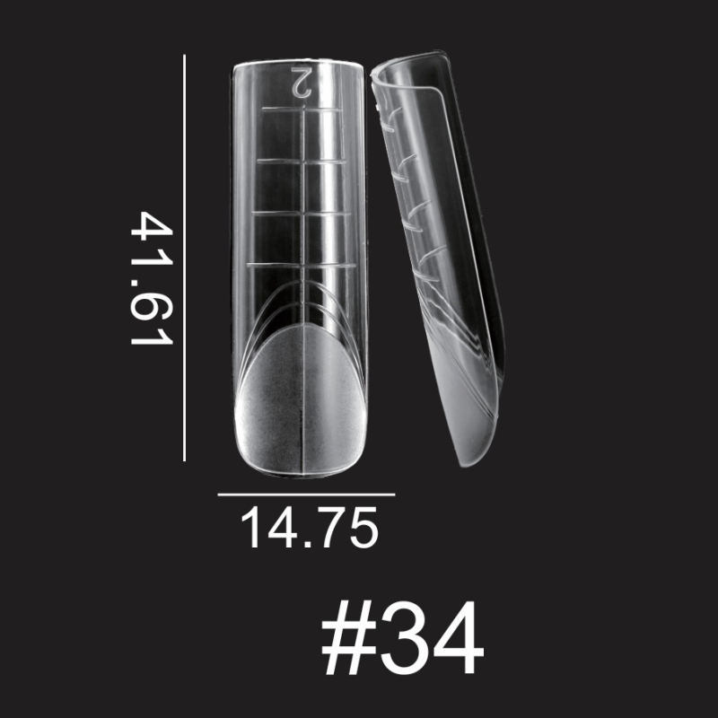 Piiriülene küünekunsti kristallvorm kristallpikendus paberivaba kiire fototeraapia küünepikendus 120 maduvorm