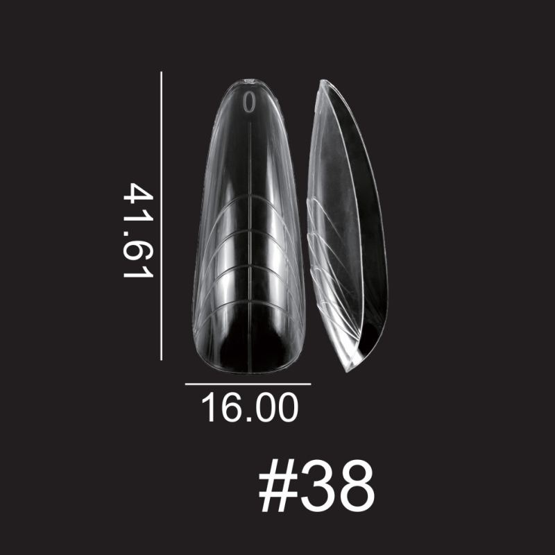 Piiriülene küünekunsti kristallvorm kristallpikendus paberivaba kiire fototeraapia küünepikendus 120 maduvorm