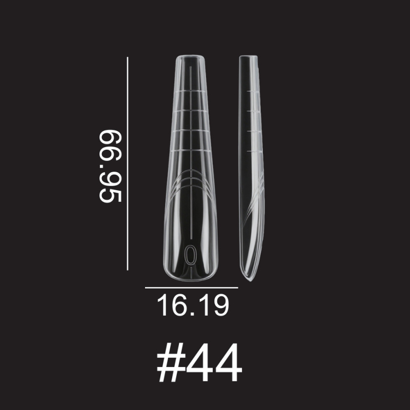 Piiriülene küünekunsti kristallvorm kristallpikendus paberivaba kiire fototeraapia küünepikendus 120 maduvorm