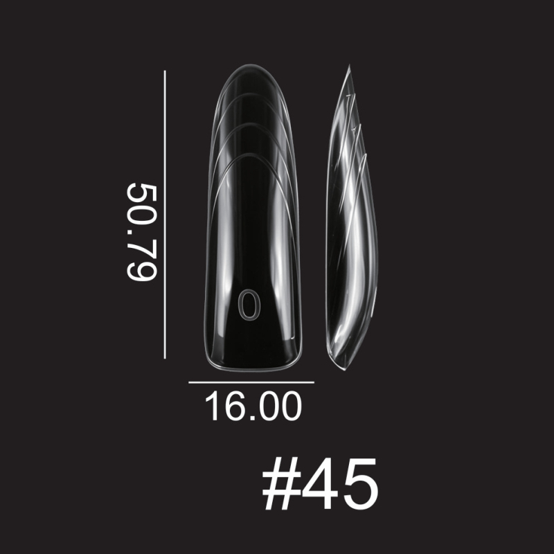 Piiriülene küünekunsti kristallvorm kristallpikendus paberivaba kiire fototeraapia küünepikendus 120 maduvorm