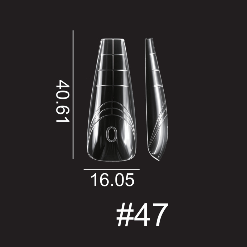 Piiriülene küünekunsti kristallvorm kristallpikendus paberivaba kiire fototeraapia küünepikendus 120 maduvorm