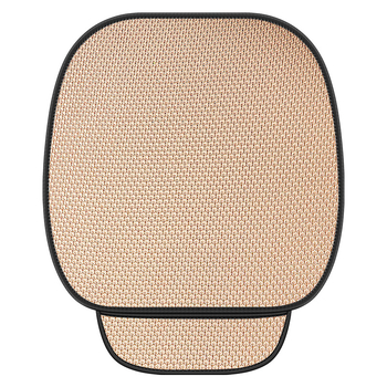 Autopadi suvine jääsiidist hingav padi nelja aastaaja universaalne kangast kolmeosaline autoistmepadi ilma seljatoeta jahe padi