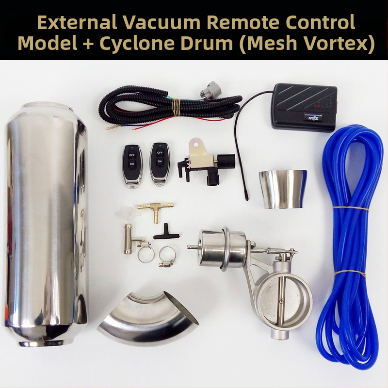 Tālvadības vārsta maināmā izplūdes vārsta sistēmas slēdzis Automašīnas modificēta izplūdes caurule Sporta automašīnas skaņas kontrolieris Vakuuma vārsts