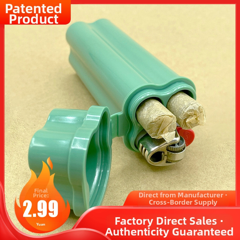 Ühes tükis klapitava kaanega sigaretiümbris (suurendatud versioon), kahe auguga, kolme auguga ja nelja auguga tulemasin, mida on lihtne hoiustada.