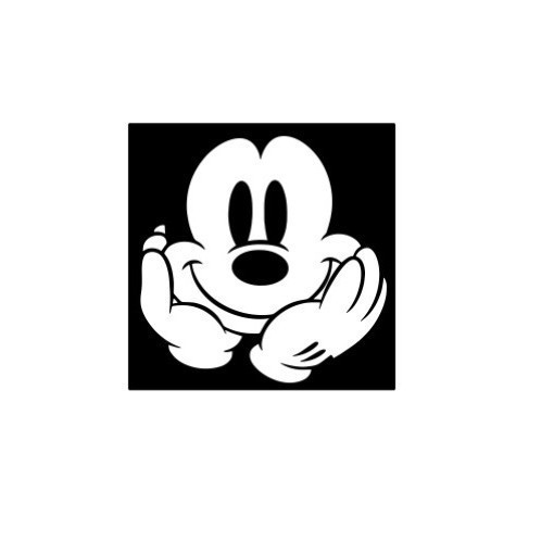 Mustvalge Miki-Tähega Dekoratiivmaaling Ins Style Magamistoa Öökülje Rippuv Maal Kodune Elutoa Seinamaaling Põhjamaade Lihtne Söögitoa Rippuv Maal