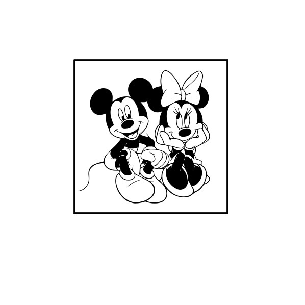 Mustvalge Miki-Tähega Dekoratiivmaaling Ins Style Magamistoa Öökülje Rippuv Maal Kodune Elutoa Seinamaaling Põhjamaade Lihtne Söögitoa Rippuv Maal