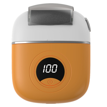 Judantis pėdų šlifuoklis negyvoms odos nuospaudoms pašalinti LCD ekranas pedikiūro šlifavimo akmuo kulnas buitinis pėdų trynimo artefaktas