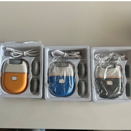 Judantis pėdų šlifuoklis negyvoms odos nuospaudoms pašalinti LCD ekranas pedikiūro šlifavimo akmuo kulnas buitinis pėdų trynimo artefaktas