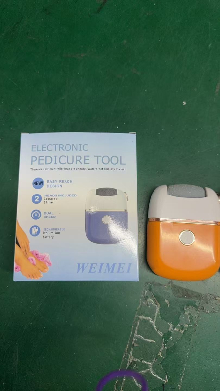 Judantis pėdų šlifuoklis negyvoms odos nuospaudoms pašalinti LCD ekranas pedikiūro šlifavimo akmuo kulnas buitinis pėdų trynimo artefaktas