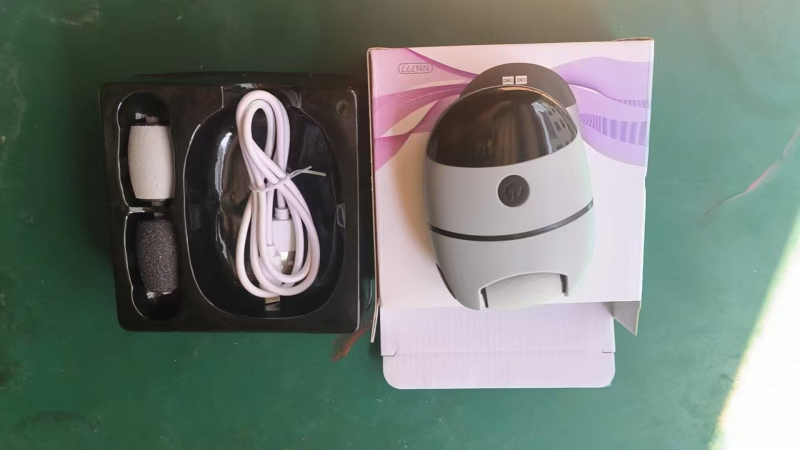 Judantis pėdų šlifuoklis negyvoms odos nuospaudoms pašalinti LCD ekranas pedikiūro šlifavimo akmuo kulnas buitinis pėdų trynimo artefaktas