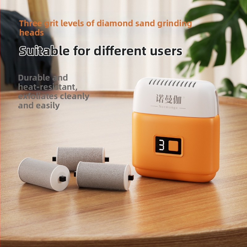 Подвижна шлифовъчна машина за крака за премахване на мъртви кожни мазоли LCD дисплей педикюр шлифовъчен камък пета домакински артефакт за триене на крака
