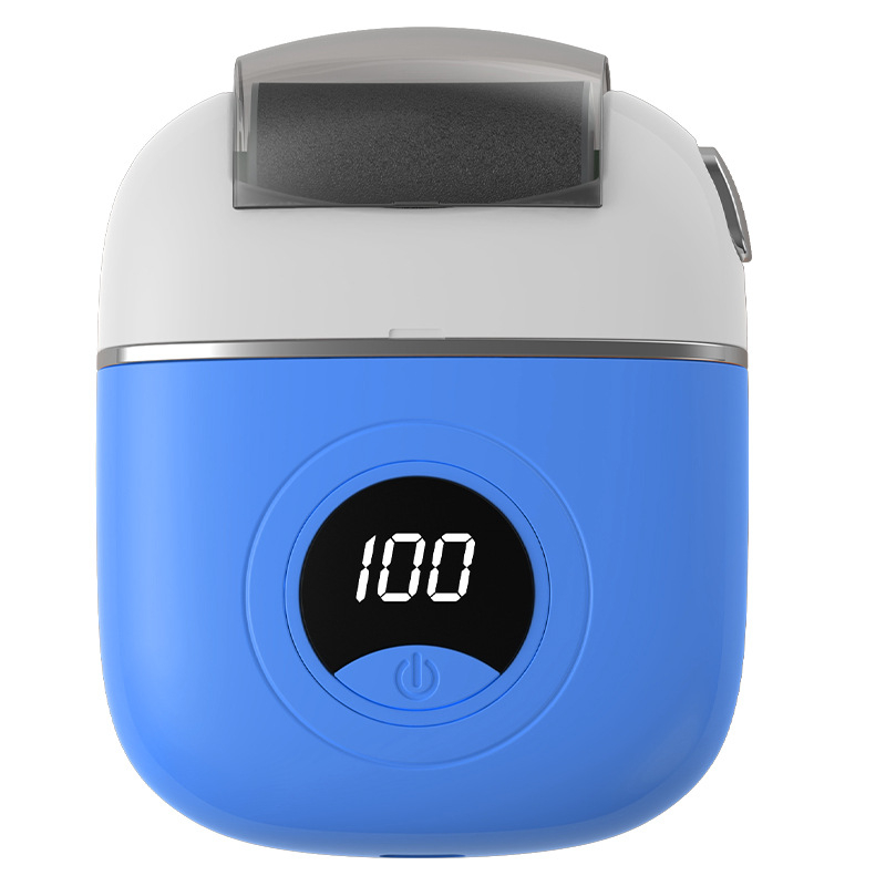 Judantis pėdų šlifuoklis negyvoms odos nuospaudoms pašalinti LCD ekranas pedikiūro šlifavimo akmuo kulnas buitinis pėdų trynimo artefaktas